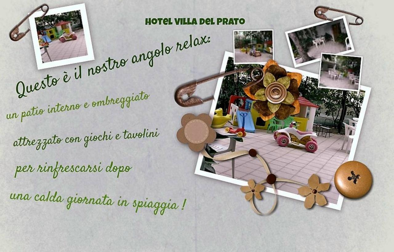 Hotel Villa Del Prato Cucina Romagnola E Possibilita Pacchetto Spiaggia Bellariva Di Rimini Exterior foto